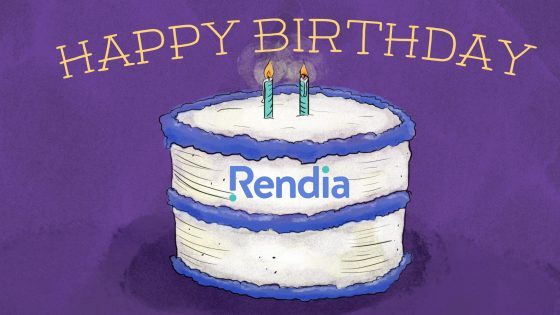 Happy Birthday to Rendia!