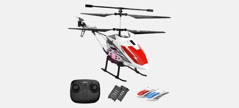 Best Remote Control Helicopter for 8 Years Old,DEERC DE51 Remote Control Helicopter