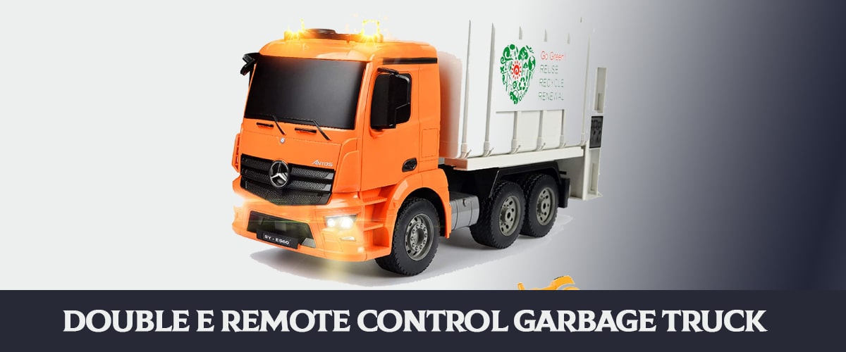 Double E Remote Control Garbage Truck