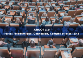 Argos 2.0 Portail académique, Connexion, Compte et Accès ENT