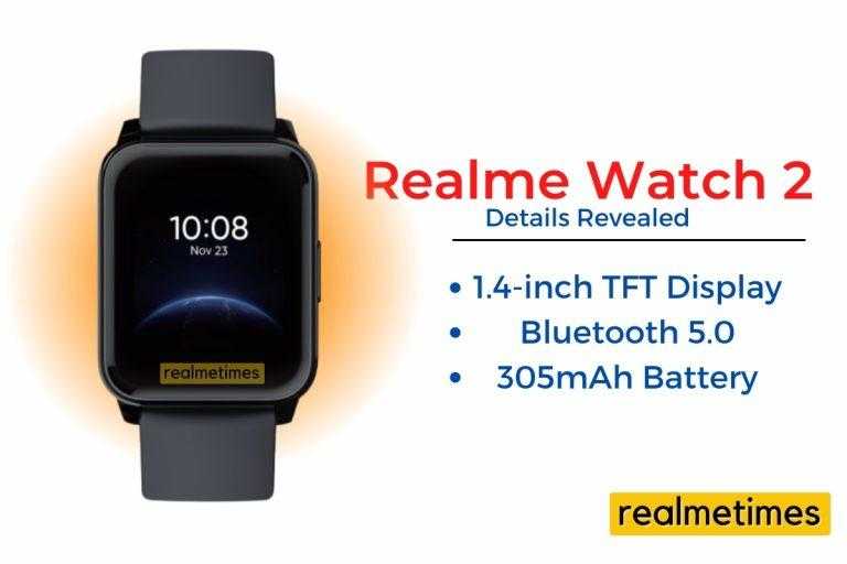 Realme Watch 2 Leaks