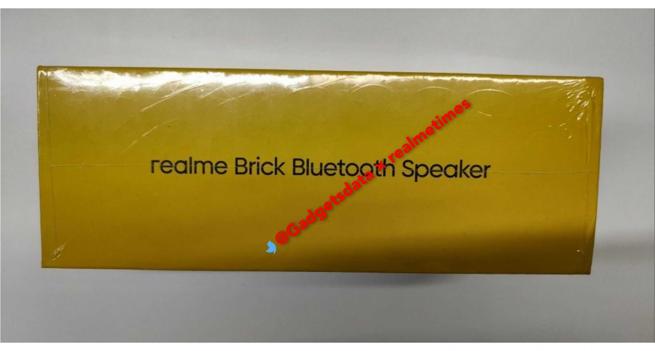 Realme Brick Bluetooth Speaker realmetimes