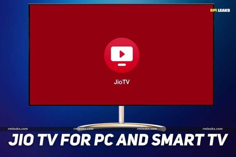 JioTV APK for PC and Smart TV