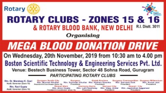 BLOOD DONATION CAMP AT BOSTON SCIENTIFIC TECHNOLOGY & ENGINEERING SERVICES PVT. LTD.