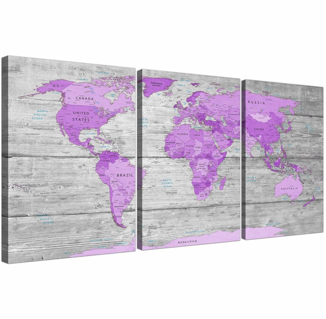 Featured Photo of Purple And Grey Wall Art