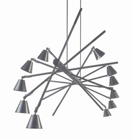 Haywire Black Ash, A Unique Chandelier By David Krynauw On Artnet Have To Do With Unique Chandelier (Gallery 29 of 45)