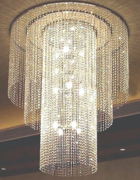 Featured Photo of Oversized Crystal Chandelier Contemporary