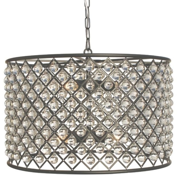 Featured Photo of Crystal Drum Chandelier