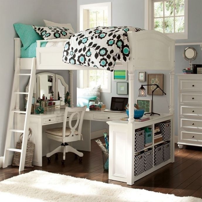 Featured Photo of Full Size Loft Bed With Desk