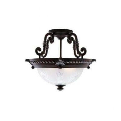 Featured Photo of Flush Mount Chandelier Home Depot