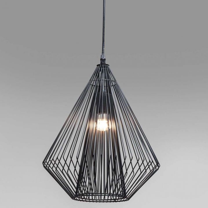 Featured Photo of Black Wire Pendant Light
