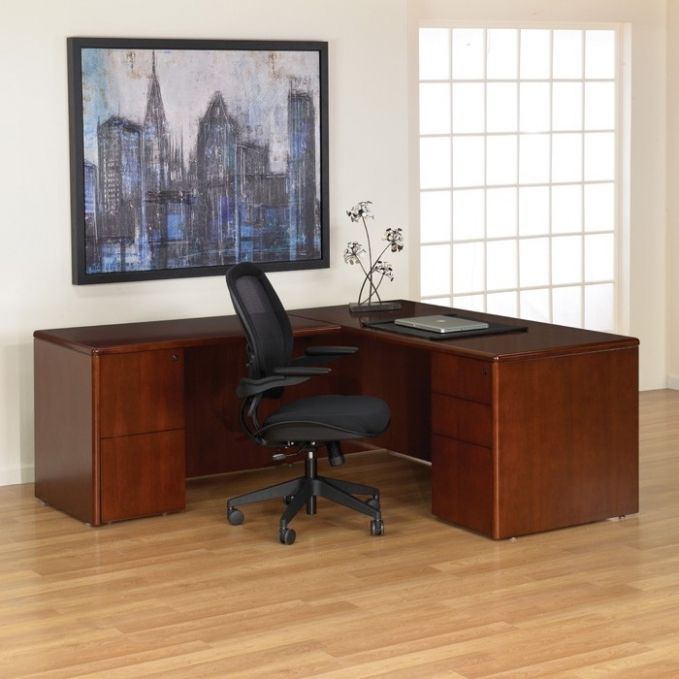Featured Photo of Small Wooden L Shaped Desk