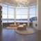 Modern Living Room Chandelier Rectangular