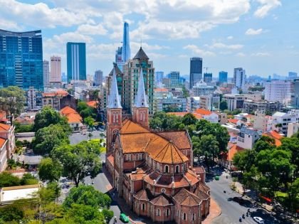 Cathedral, Saigon - Ho Chi Minh City