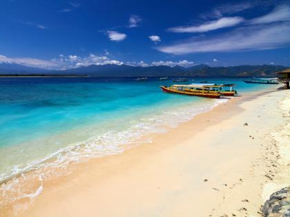 Beach Gili Trawangan, Indonesia