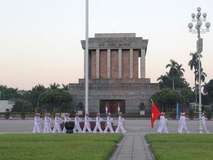 Ho Chi Minh Mausoleum, Hanoi, Vietnam 