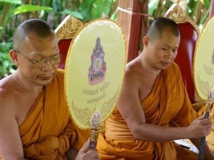 Monks Praying, Koh Lanta, Thailand