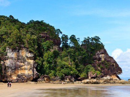 Bako National Park Sarawak - Small beach