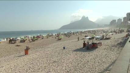 Rio tem sol e praias cheias neste sábado (05)