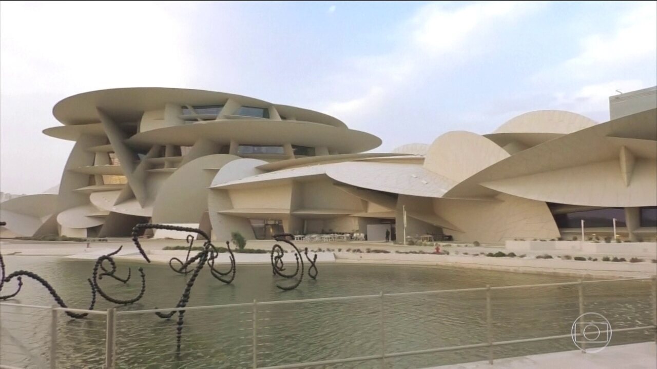 Museu Nacional do Catar impressiona pela grandiosidade e beleza