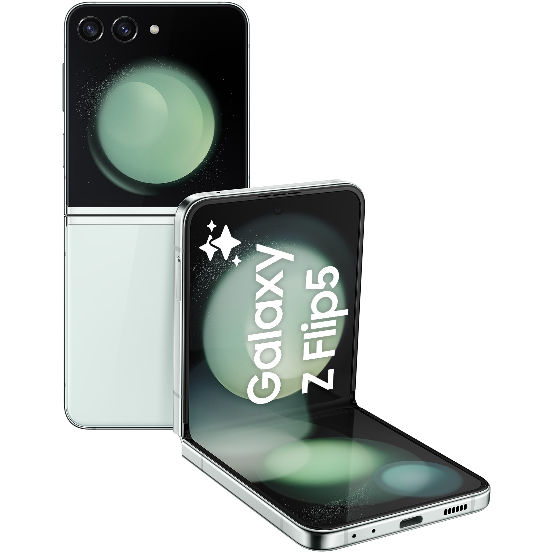 Telefon mobil Samsung Galaxy Z Flip5, 8GB RAM, 256GB, 5G, Mint