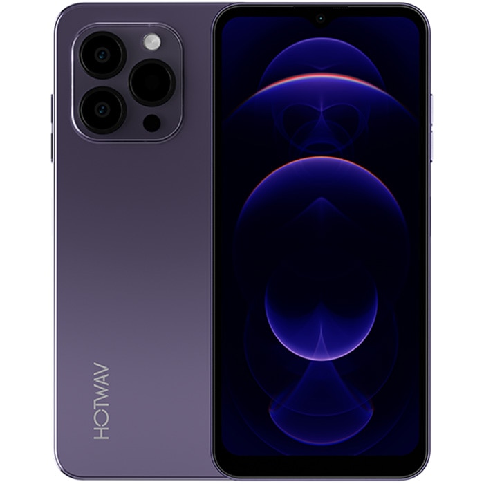 Telefon mobil HOTWAV Note 13 Pro, 16GB RAM (8+8), 256GB, Purple