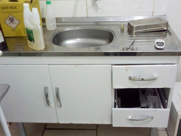Cliente desconfiou de condições da clínica veterinária em Limeira (Foto: Divulgação/PM)