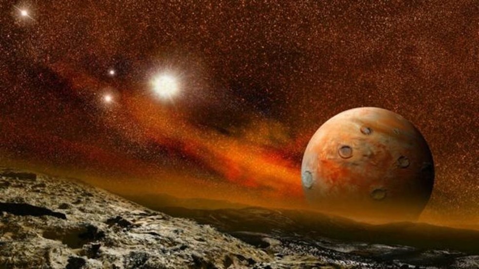 Existem planetas semelhantes em tamanho e massa à Terra que orbitam estrelas menores de 'anã vermelha' — Foto: Getty Images