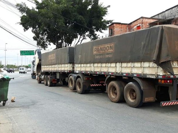 Caminhão seguia com destino para São Paulo, onde as drogas iam ser distribuídas (Foto: Divulgação/Polícia Federal)