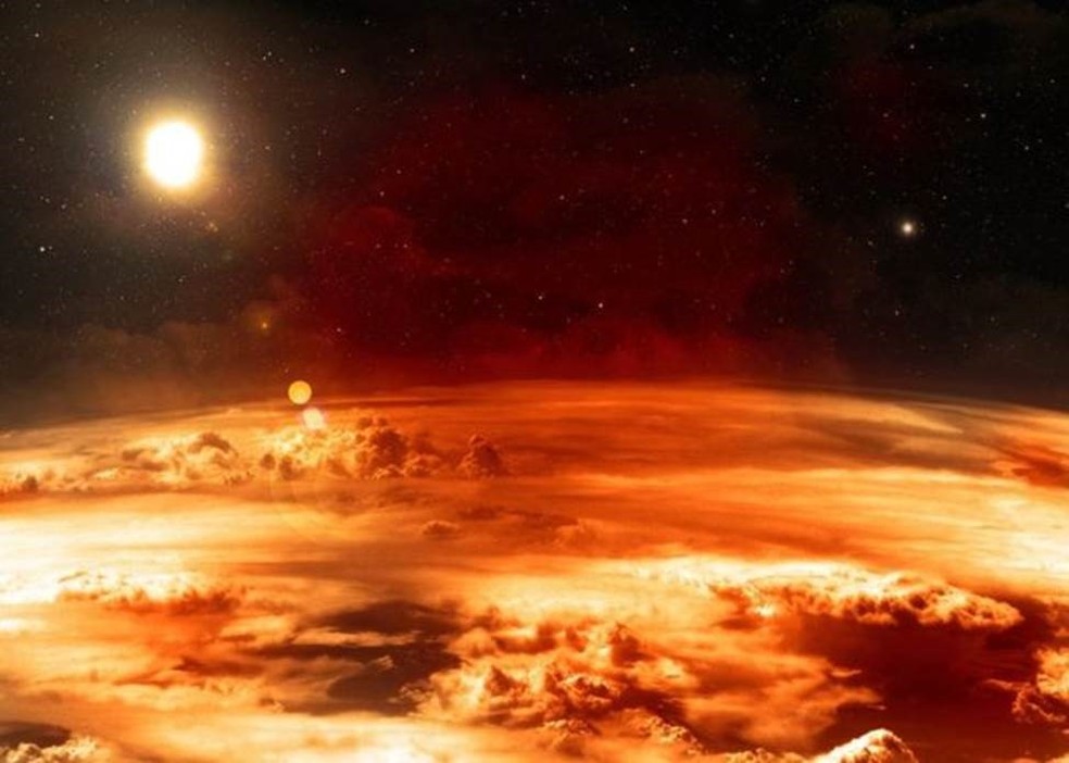 Temperaturas extremamente quentes ou congelantes em outros planetas podem tornar a vida insuportável — Foto: Getty Images