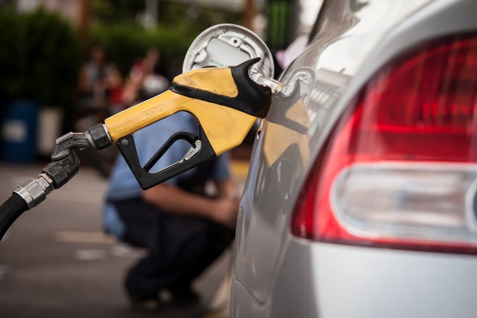 Preços da gasolina e do diesel sobem e batem recorde nos postos — Foto: Marcelo Brandt / G1 