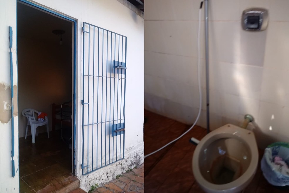 Chácara que funcionava como casa de repouso foi encontrada em situação precária em São Manuel — Foto: Prefeitura de São Manuel/Divulgação
