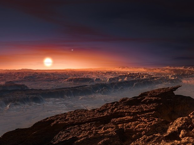 Cientistas descobrem planeta parecido com Terra que orbita vizinha do Sol  (Foto: ESO/M. Kornmesser)