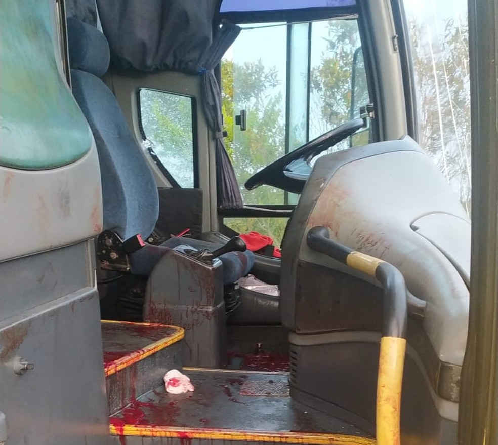 Motorista de ônibus é morto enquanto trabalhava após ataque de tiros na Bahia — Foto: Reprodução / Redes Sociais