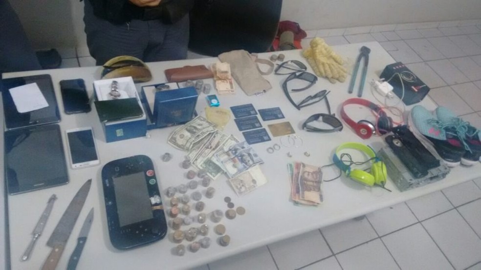 Produtos roubados em residência de luxo de Marília foram recuperados pela polícia (Foto: Arquivo Pessoal)