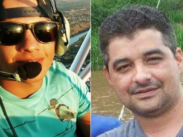Luciano Amorim e Elderan Mendes morreram após queda de avião em Goiás (Foto: Reprodução/Facebook)
