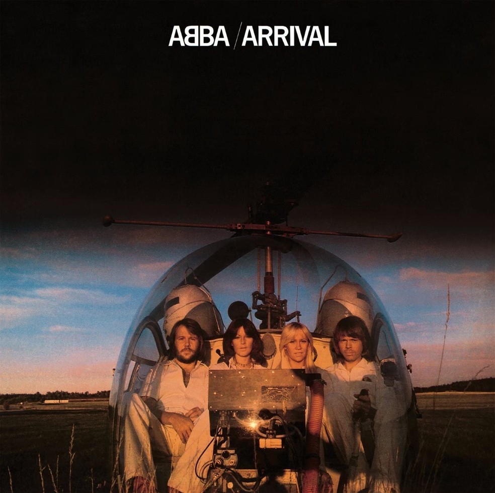 A capa de 'Arrival', do ABBA — Foto: Divulgação