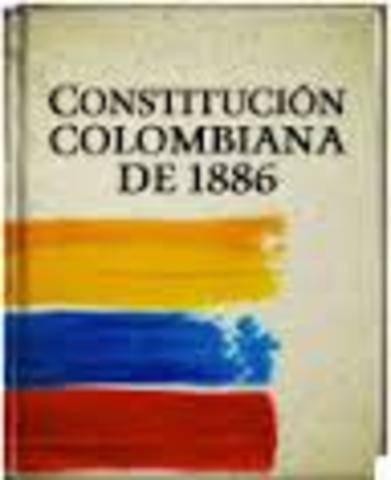 Resultado de imagen para Fotos de la la ConstituciÃ³n de 1886
