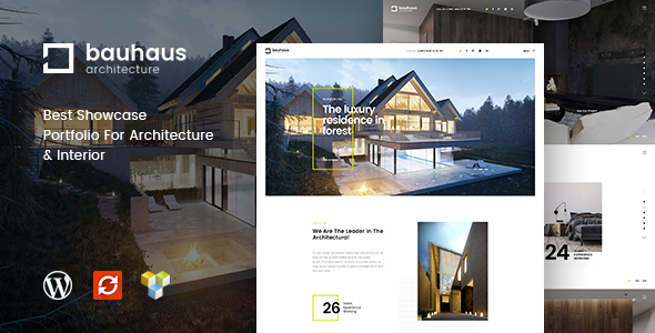 Download Bauhaus – Architecture & Interior WordPress Theme Nulled 