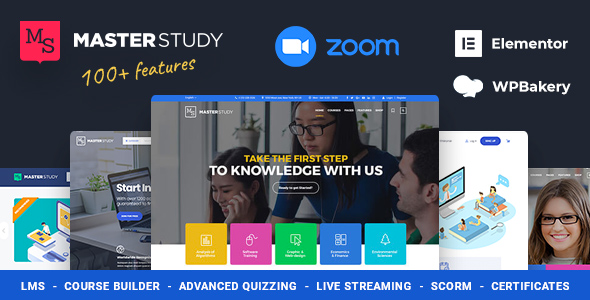 Download Masterstudy – Education LMS WordPress Theme for eLearning and Online Courses Nulled 