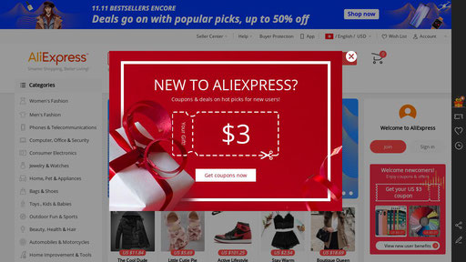 aliexpress.com screenshot
