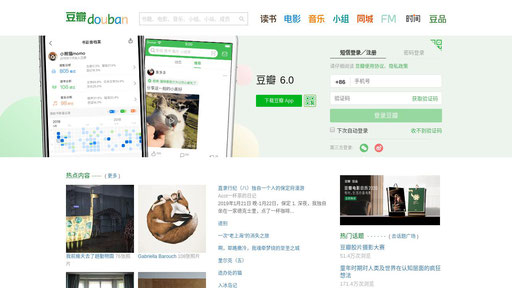douban.com screenshot