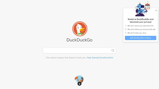 duckduckgo.com screenshot