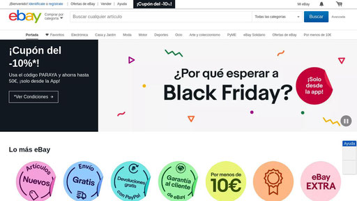 ebay.es screenshot