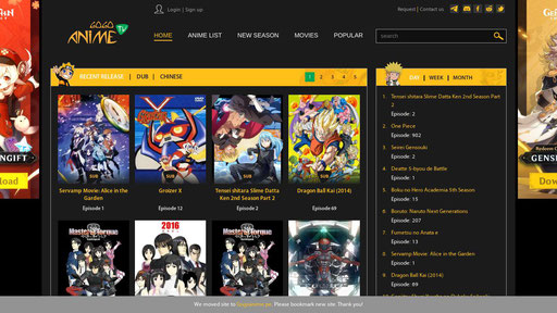 Gogoanime.pe screenshot : Watch anime online in English. You can watch free series and movies online and English subtitle.