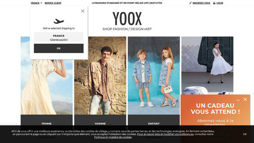yoox.com screenshot