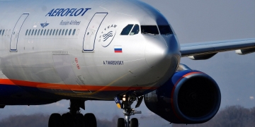 Aeroflot airplane - Russian Airlines