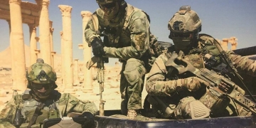 Russian Spesial Forces in Palmyra, Syria