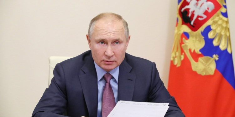 Russian President Vladimir Putin commented on the protests that swept across Russia in support of opposition leader Alexei Navalny.