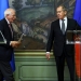 EU High Representative for Foreign and Security Policy Josep Borrell and Russian Foreign Minister Sergei Lavrov